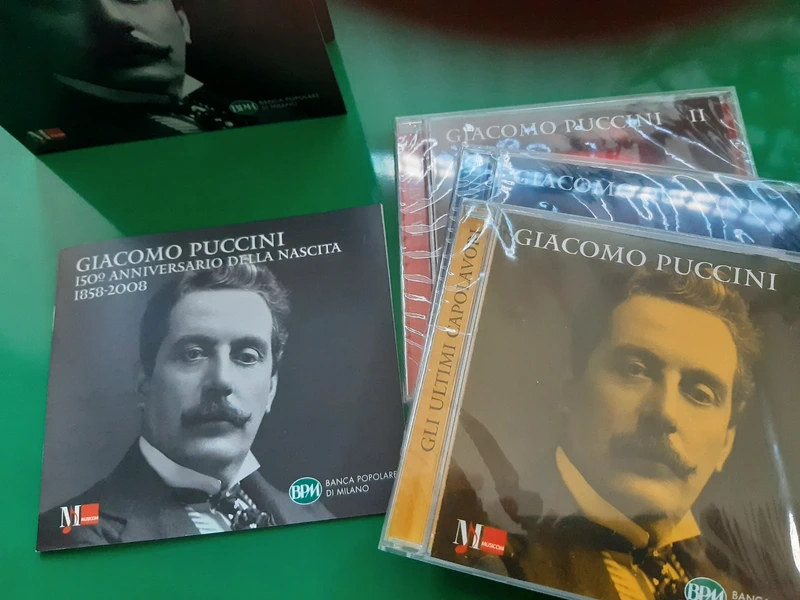 Cofanetto 3 CD Arie e Duetti Puccini