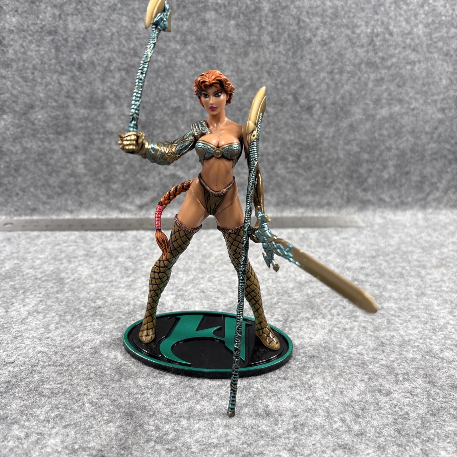 Emerald Medieval Witchblade Clayburn Moore 6” Top Cow Action Figure