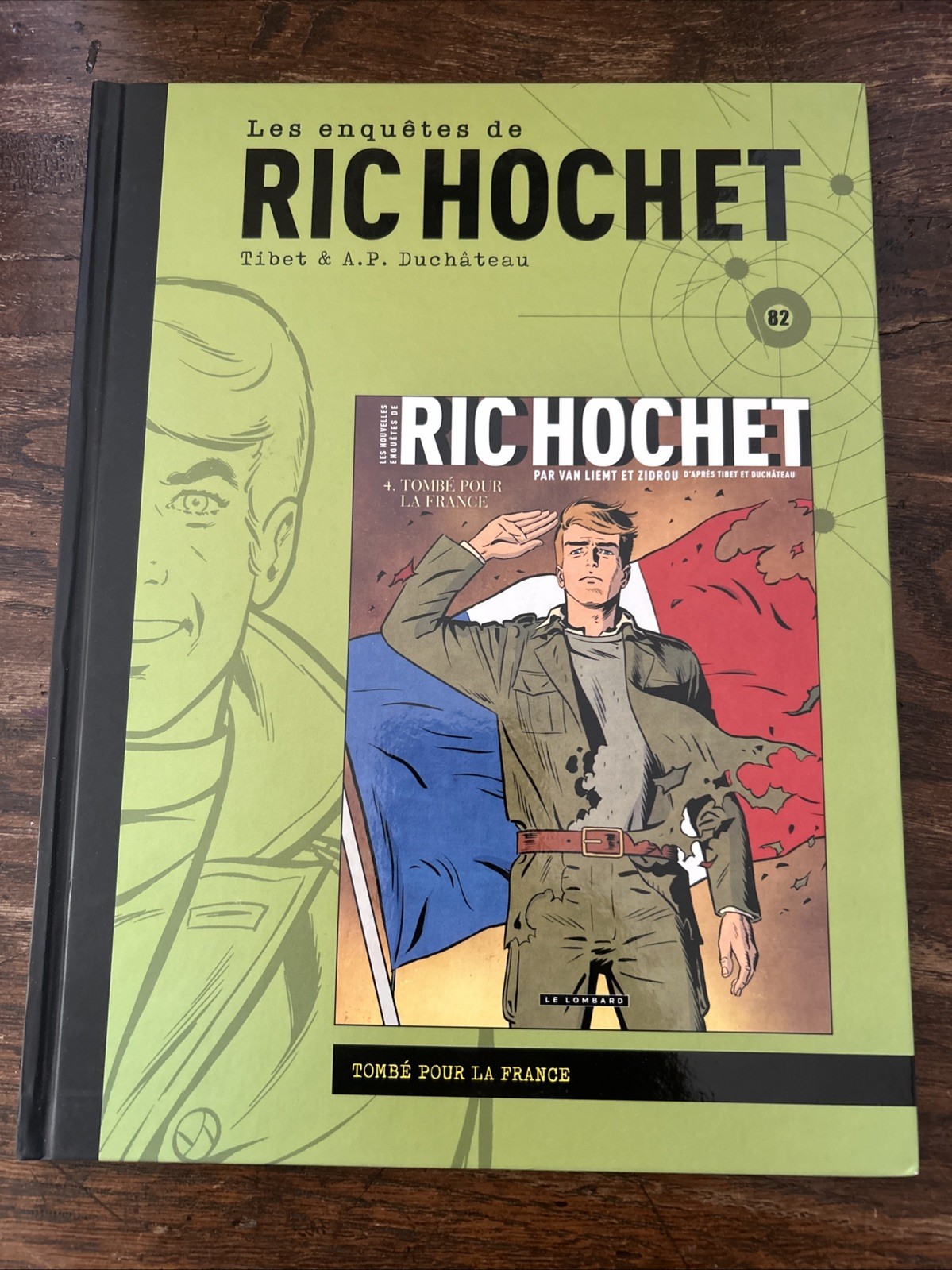 BD Ric Hochet Tome 82 - Tombé Pour La France - Collection Hachette / CMI