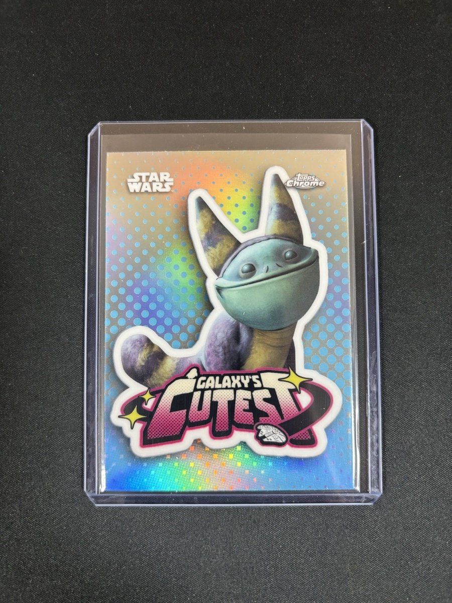 2026 Topps Chrome Star Wars Galaxy’s Cutest QT-14 Tooka Cat