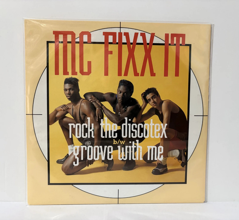 Single Vinyl 45T - MC Fixx It - rock the discotex