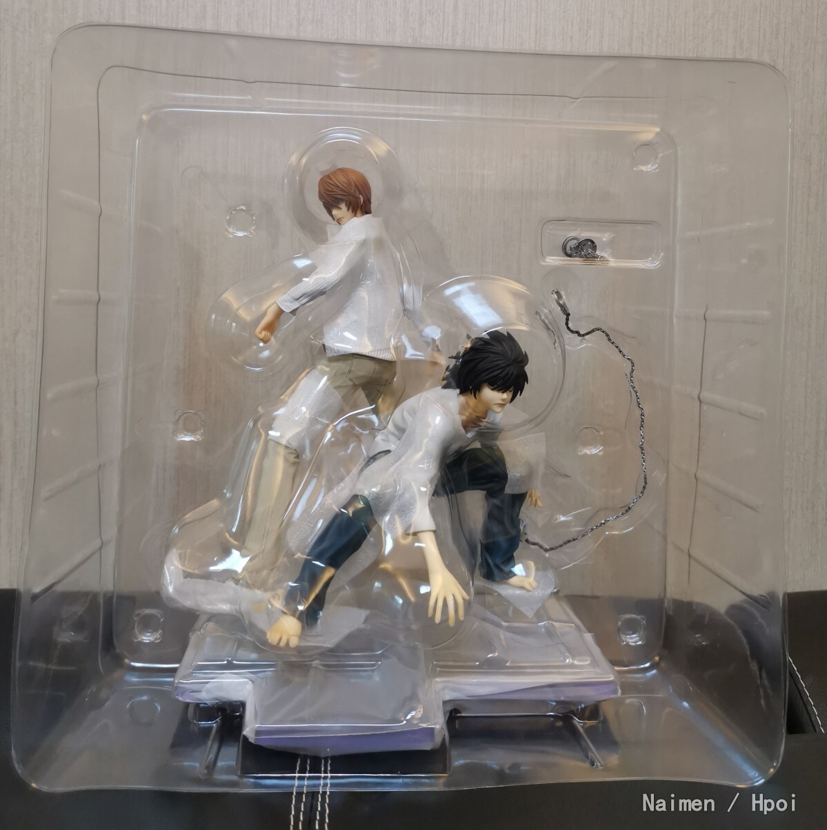 Death Note L Lawliet & Light Yagami Anime Figure Collection Model Toys No Boxs