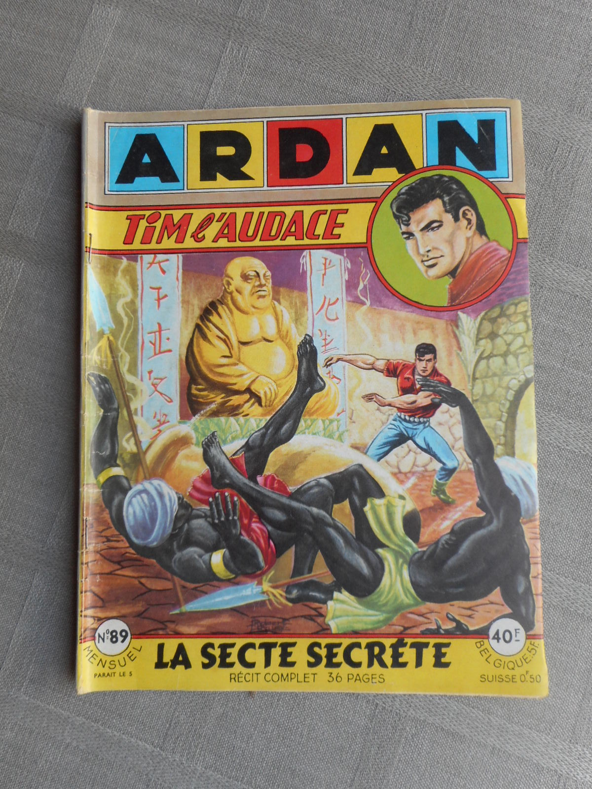 Artima Ardan Tim L'Audace 1ª Serie N° 89 1959 In Buone Condizioni