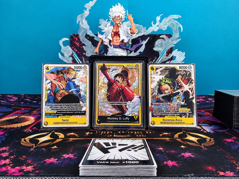Cartes One Piece TCG – Deck ST29 FR complet prêt à jouer + deck box