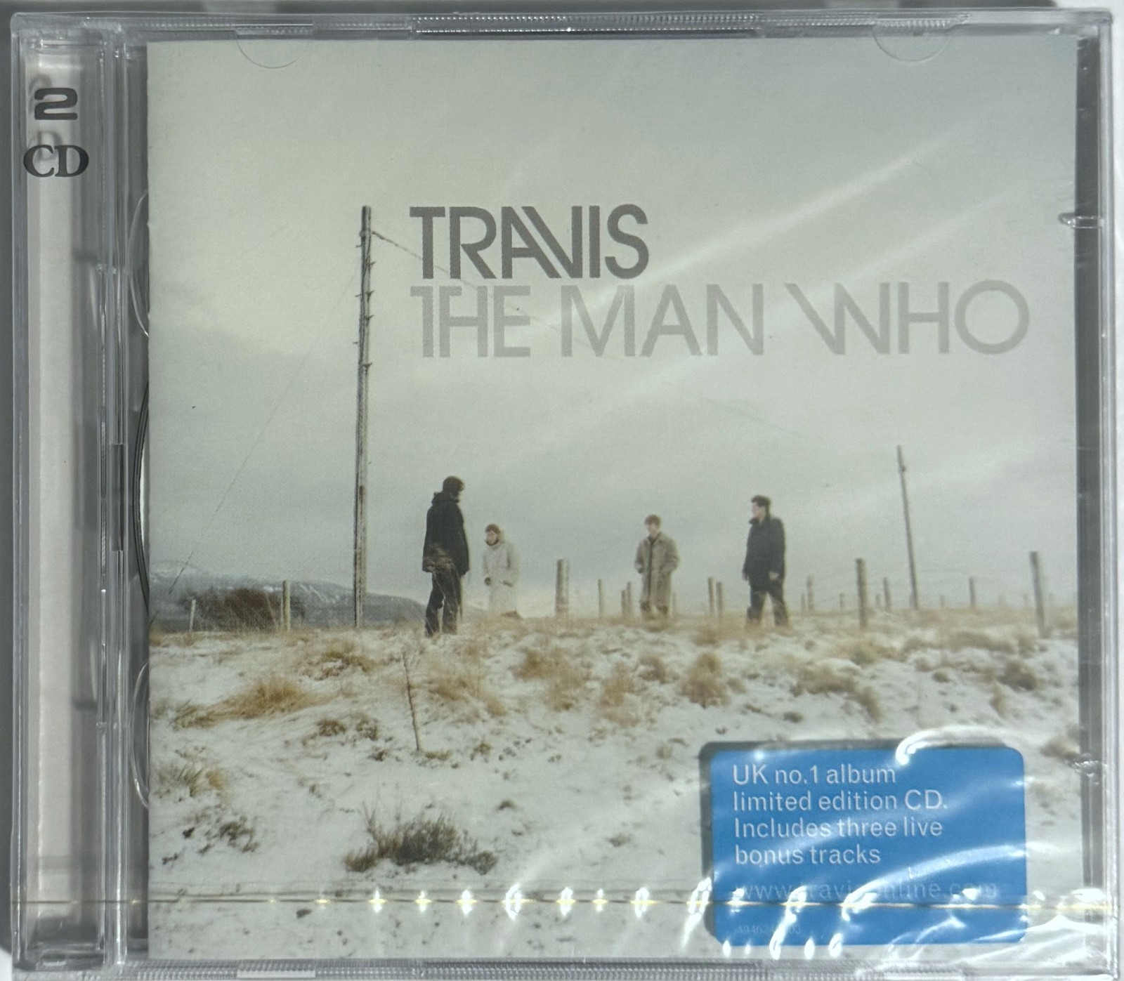 Travis, The Man Who 2-CD RARE LIMITED EDITION (Independiente, 1999) NEW SEALED