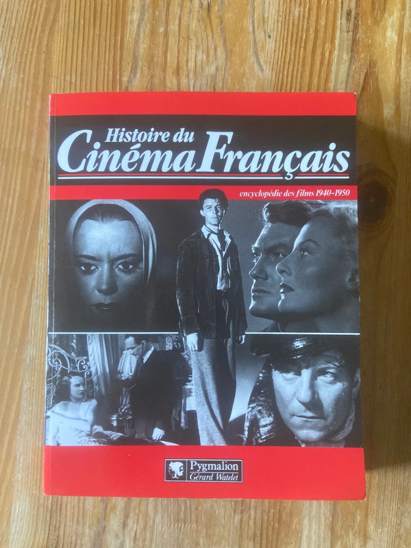 Livre histoire du cinéma français années 140 à 1950