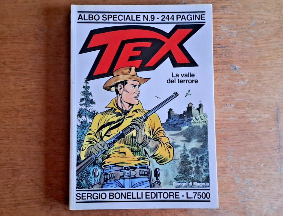 Texone albo speciale n.9: "La valle del terrore", Sergio Bonelli Editore 1996