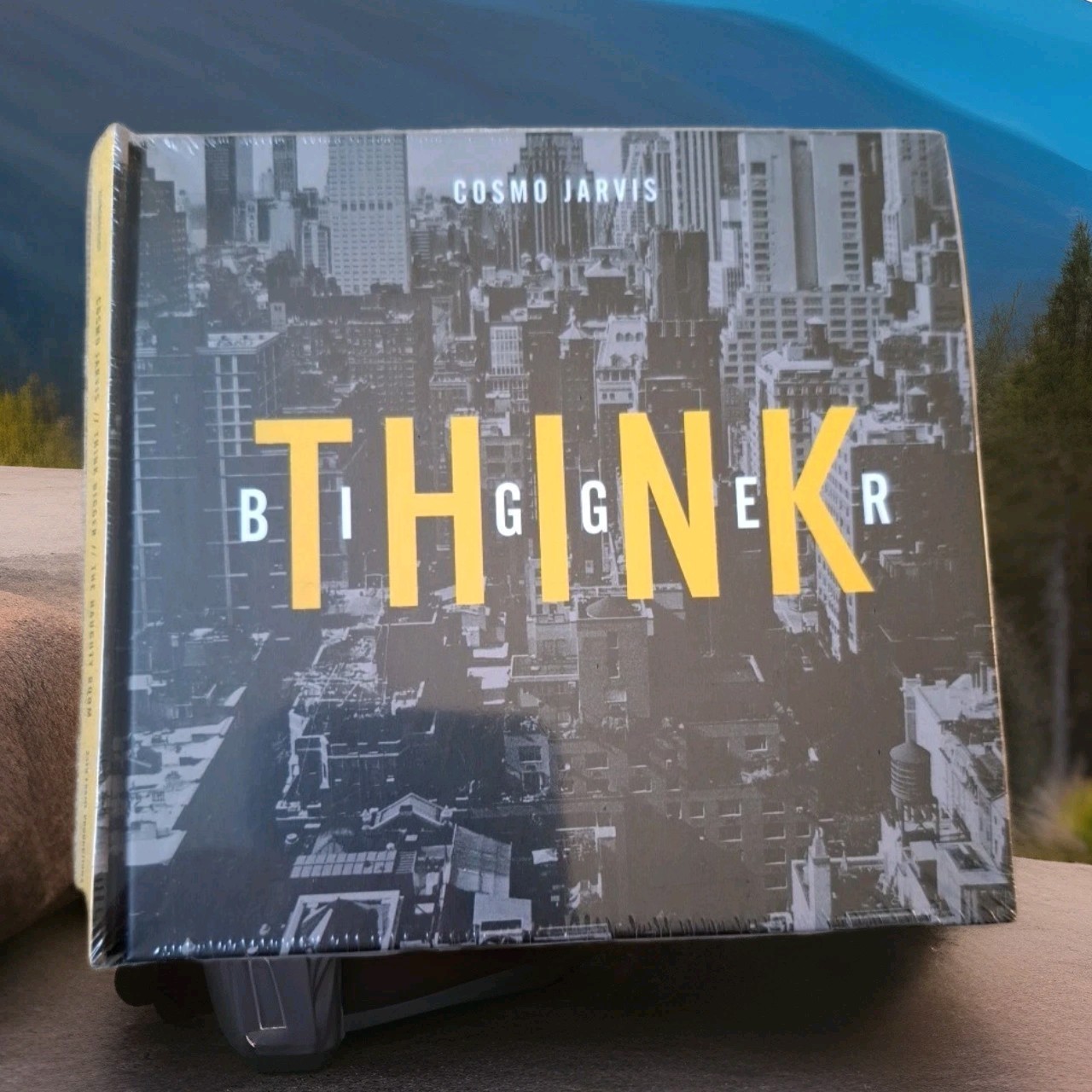 Cosmo Jarvis :  Think Bigger And The Naughty Room CD + DVD Factory Sealed.