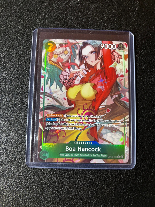One Piece Card Game Boa Hancock OP16-033 SR