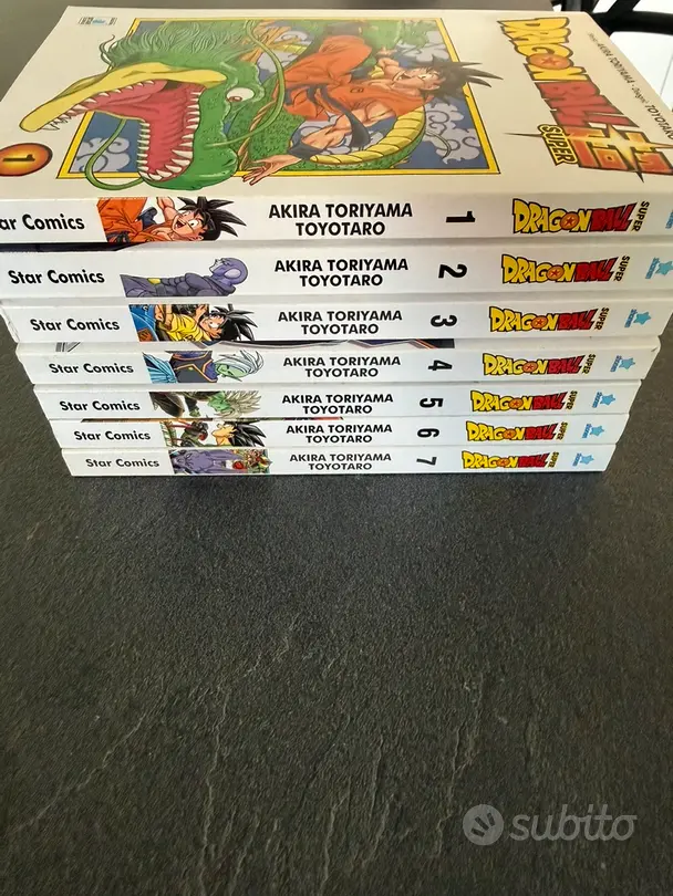 DRAGON BALL SUPER – VOLUMI 1–7