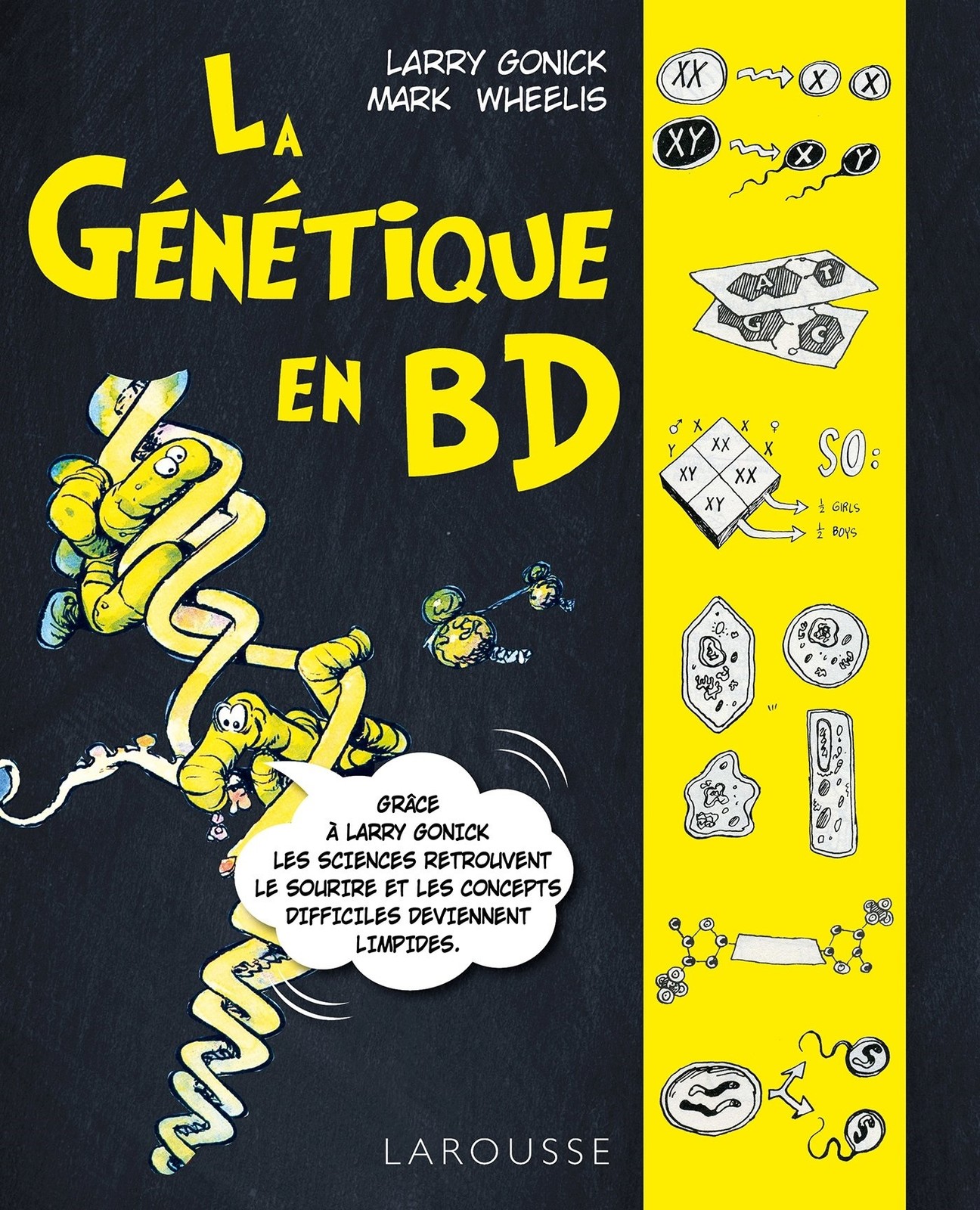 La génétique en BD di Gonick, Larry Larry Gonick,