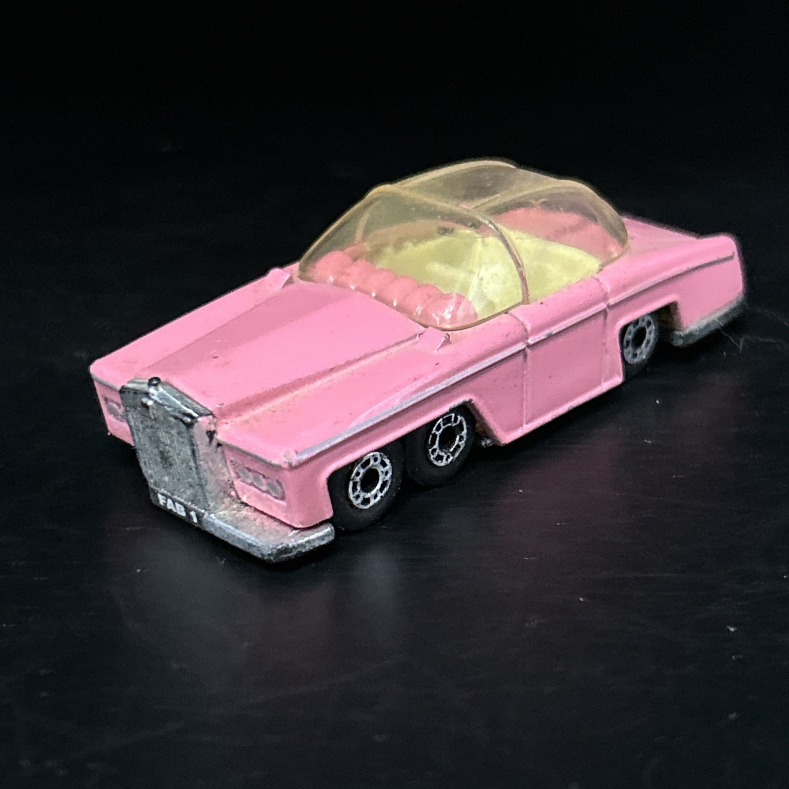 1992 FAB 1 AUTO THUNDERBIRDS RARA SCATOLA FIAMMIFERI PRESSOFUSA VINTAGE LADY PENELOPE VEICOLO