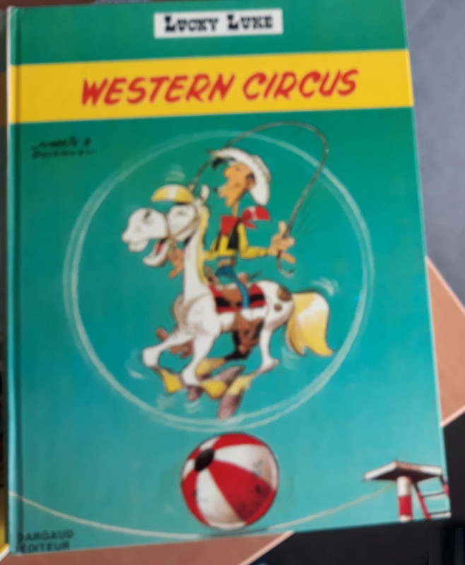 Lucky Luke, lot de 2 tomes cartonnés-  (Très) bel état général, 1er trim. 1972