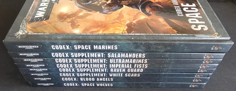 LOT Codex V8 - Space Marines- Warhammer 40000