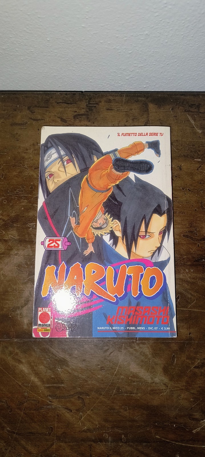 Naruto Il Mito Volume 25 Prima Edizione Italiana Dicembre 2007 Manga Serie Rossa
