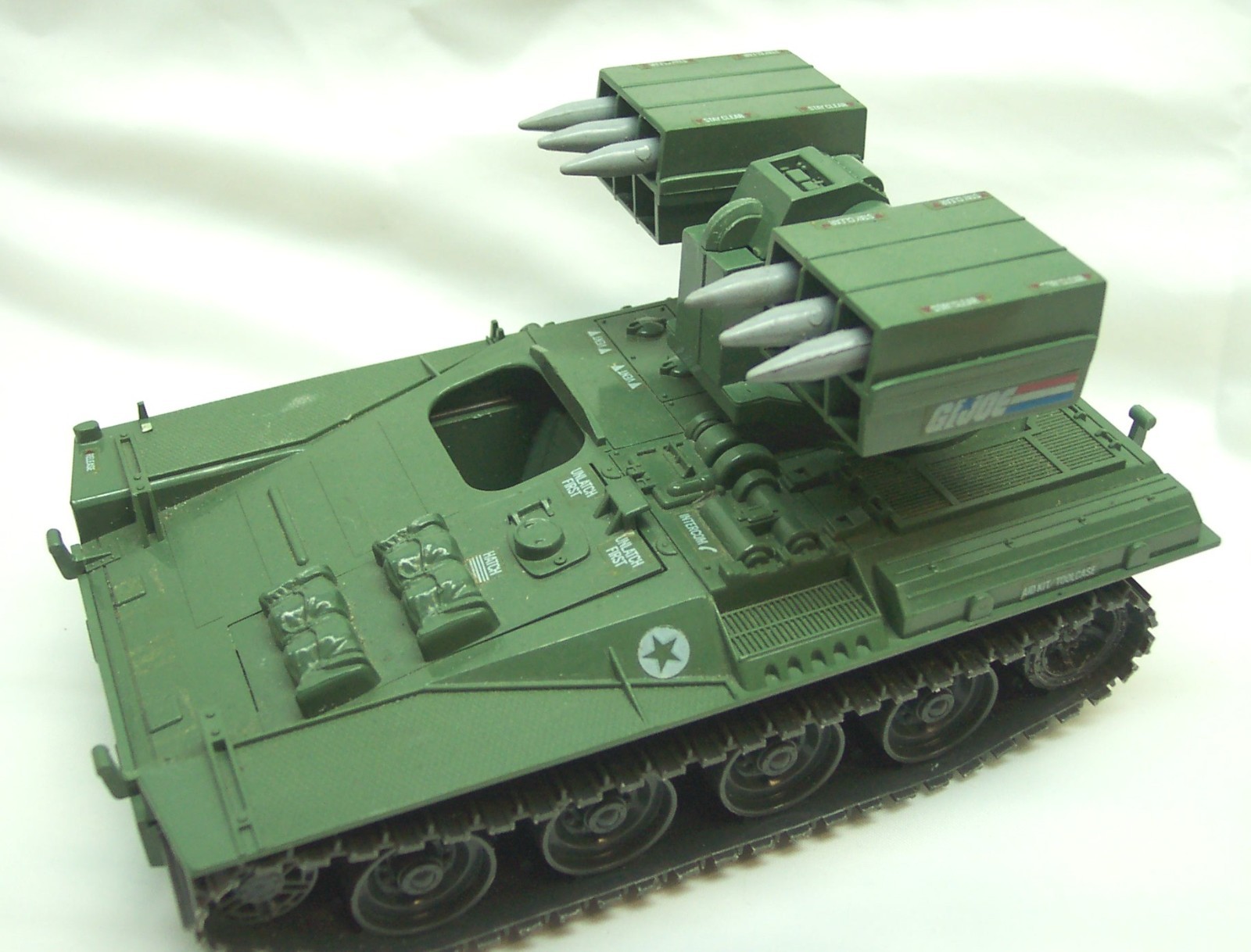 Carro armato vintage 1983 GI Joe un vero eroe americano Wolverine Arah Gijoe anni 80