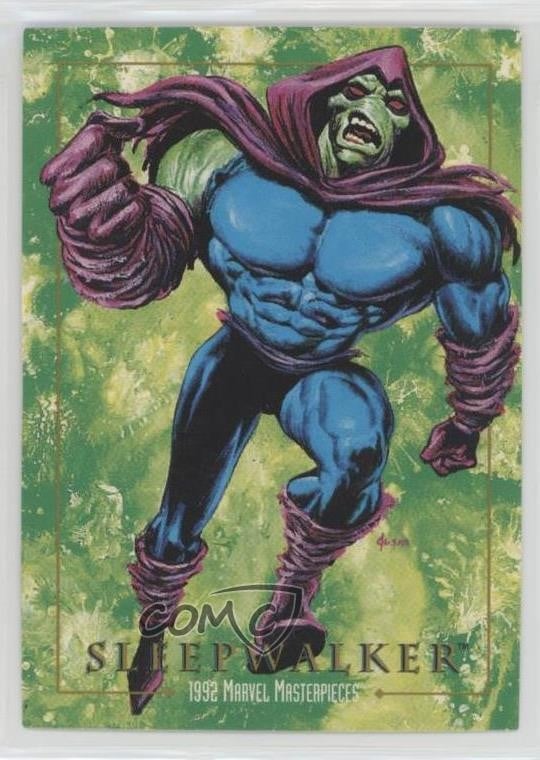SkyBox Marvel Masterpieces Sleepwalker 1992 #89 02v3