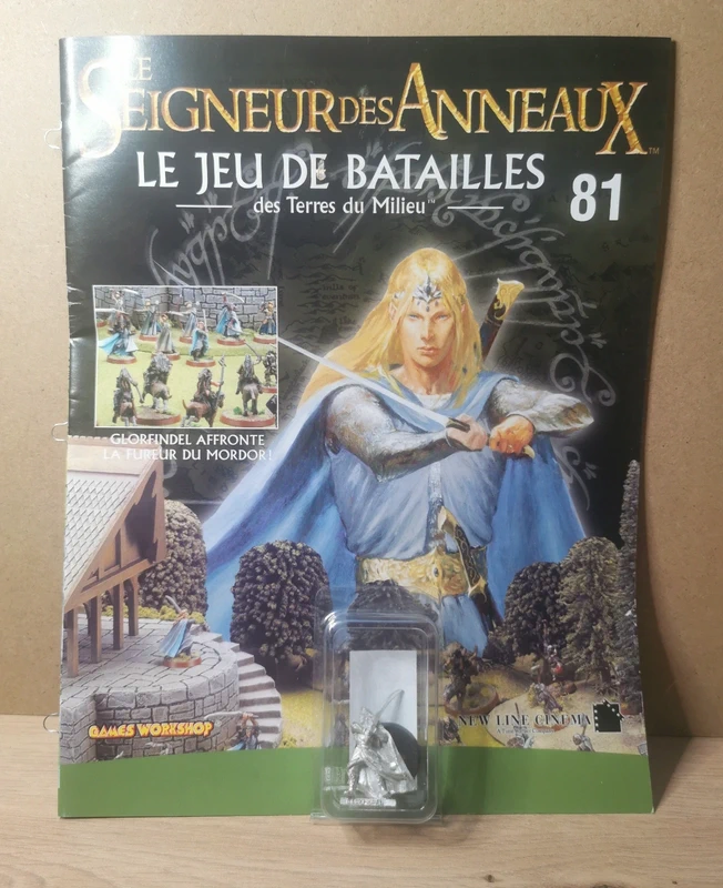 Warhammer Seigneur des Anneaux Edition Atlas 2003 n81 Glorfindel