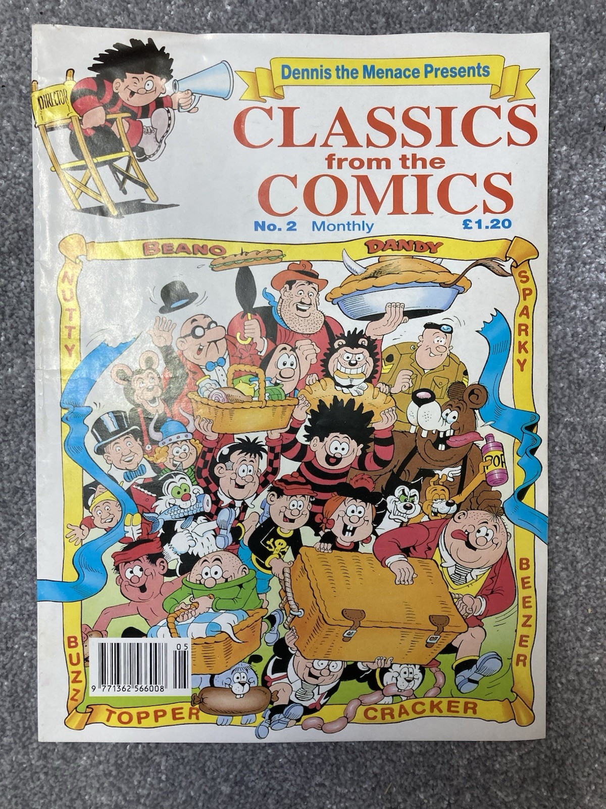 Dennis menace Classics from the comics No. 2 1996 dandy Beano topper beezer