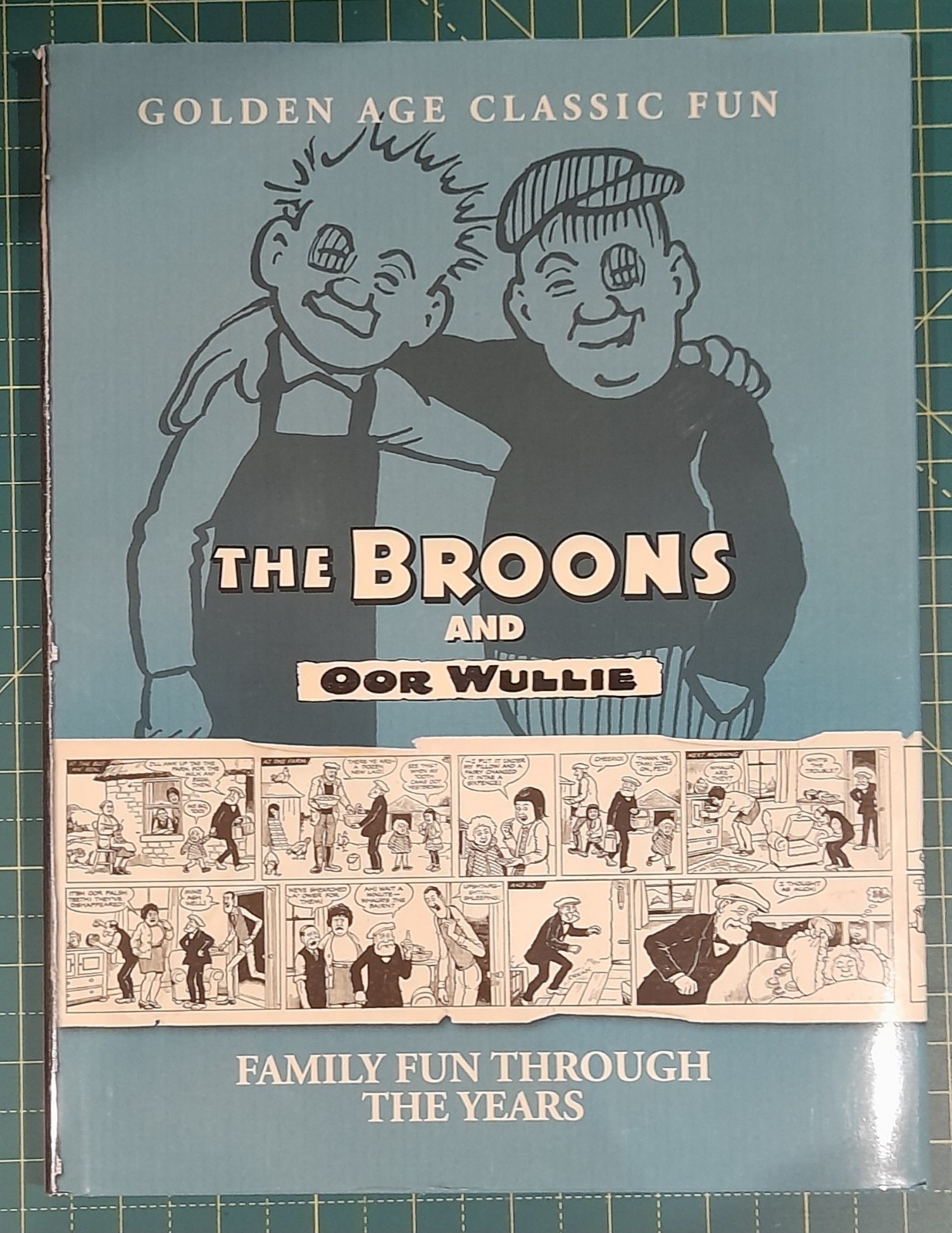 The Broons & Oor Wullie Family Fun Through the Years Hardback 2010 Comic Book