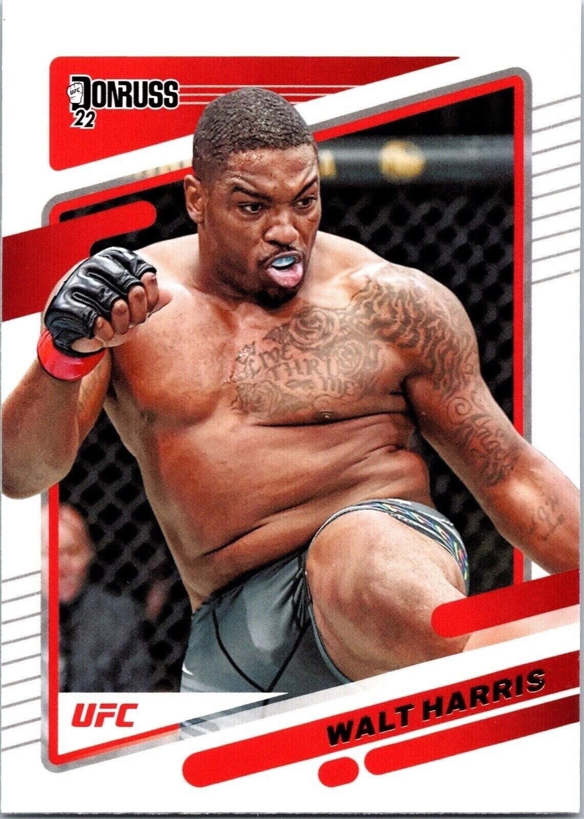 187 Walt Harris 2022 UFC Donruss gioco di carte collezionabili TCG CCG