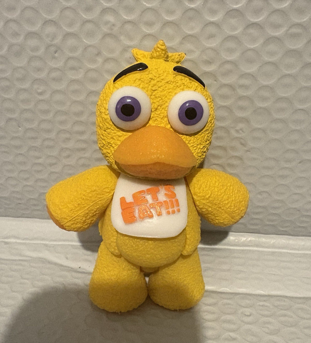 Figura Chica fatta a mano 4,5" personalizzata ispirata a FNAF giocattolo fan art da collezione