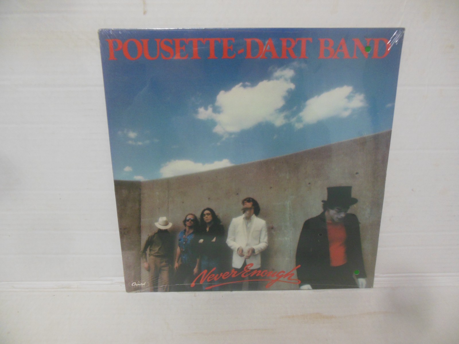 POUSETTE-DART BAND new old stock sealed vinyl lp NEVER ENOUGH