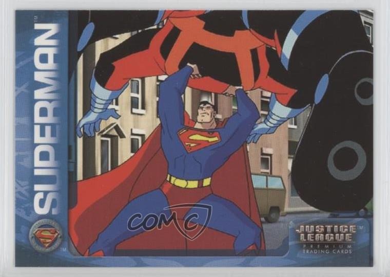 2003 Inkworks Justice League Superman Superman Against The Manhunters #13 0kb5