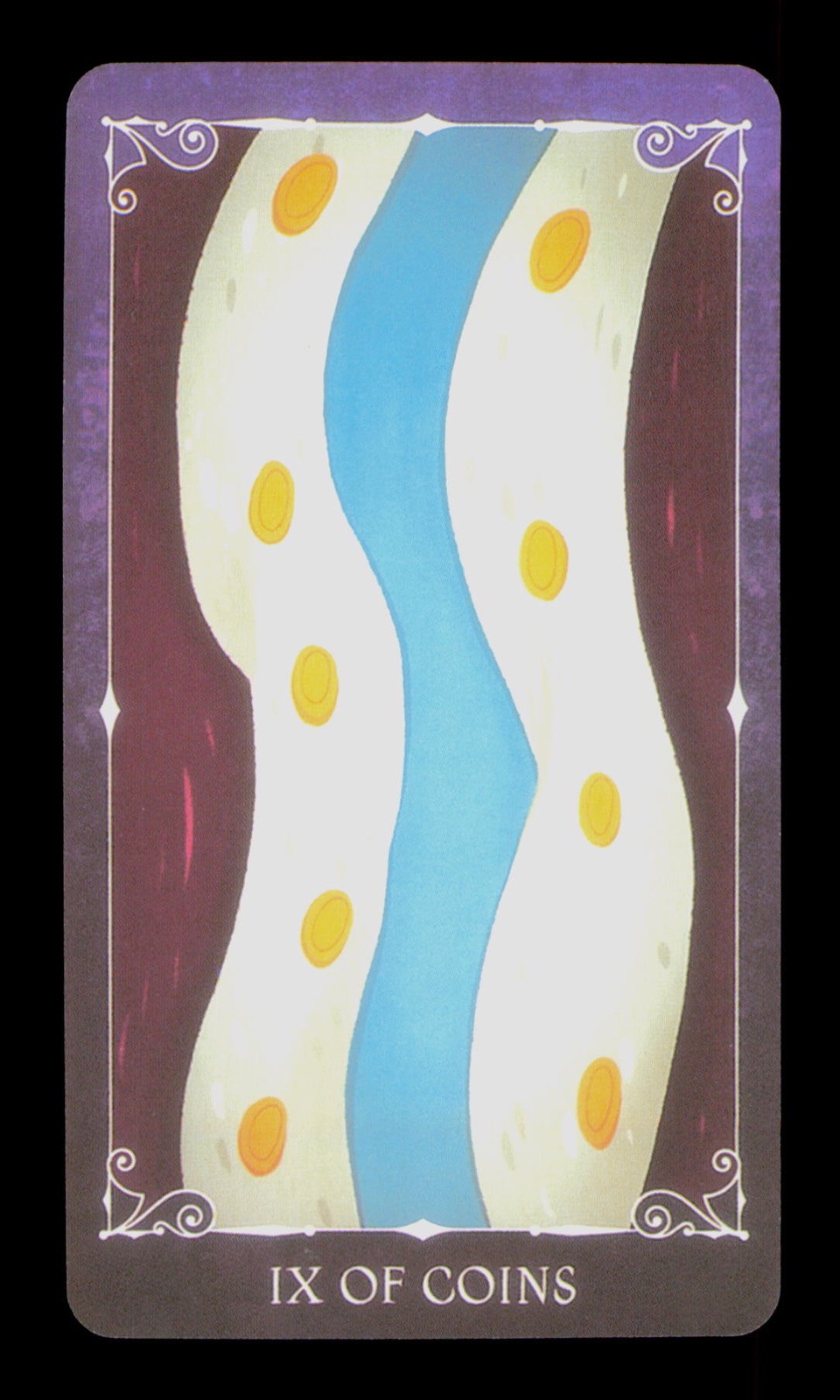 Nove Monete Disney Villians Tarocchi Card Singolo