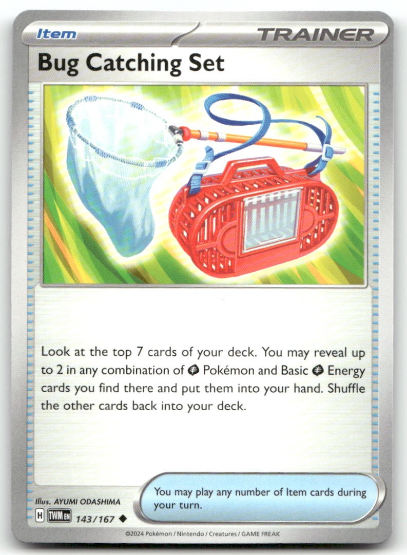 Bug Catching Set 143/167 Pokemon non comune maschera crepuscolare quasi nuovo
