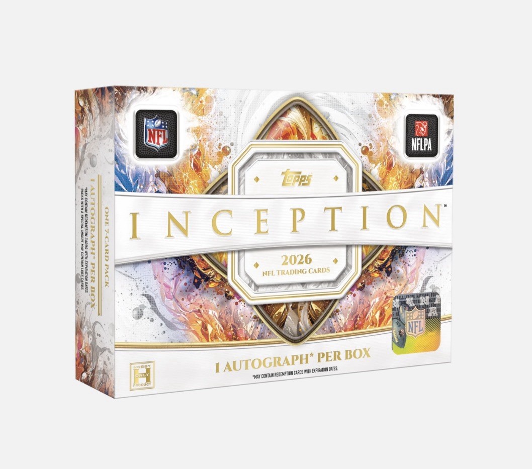 X5 2026 Topps Inception Football - Hobby Box - PRE ORDER - FAST SHIPPING
