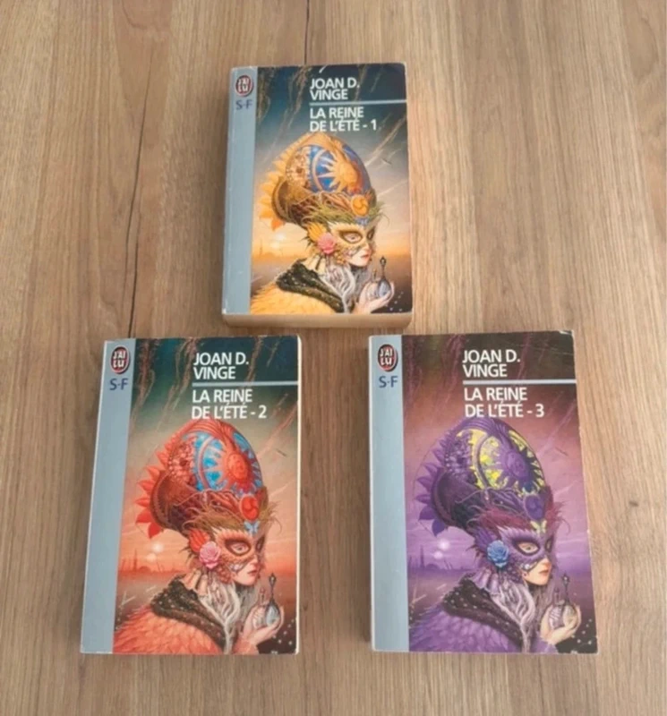 Trilogie La Reine de l'été Tomes 12 3 - Joan D. Vinge - J'ai Lu SF Poche