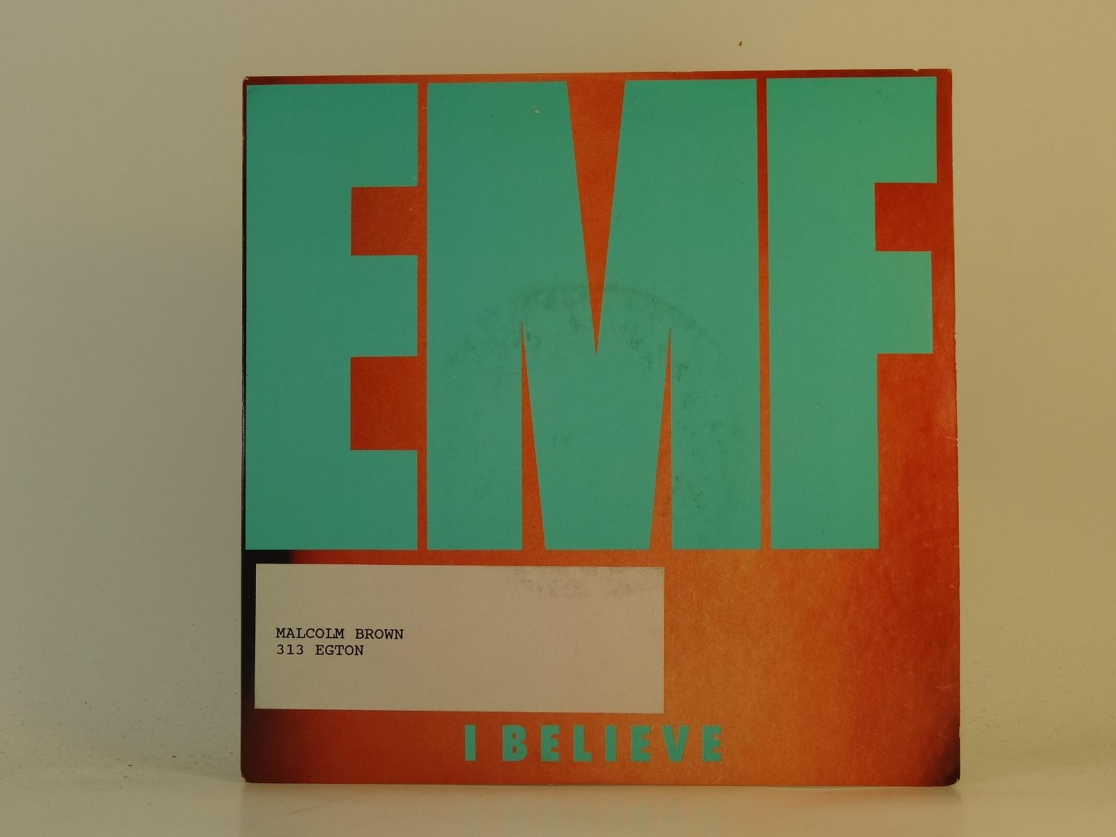 EMF I BELIEVE (56) 2 Track 7" Single including Picture Sleeve PARLOPHONE