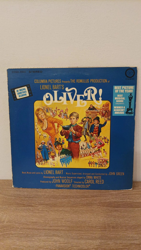 Lionel Bart - Oliver! An Original Soundtrack Recording (LP, Album) c6