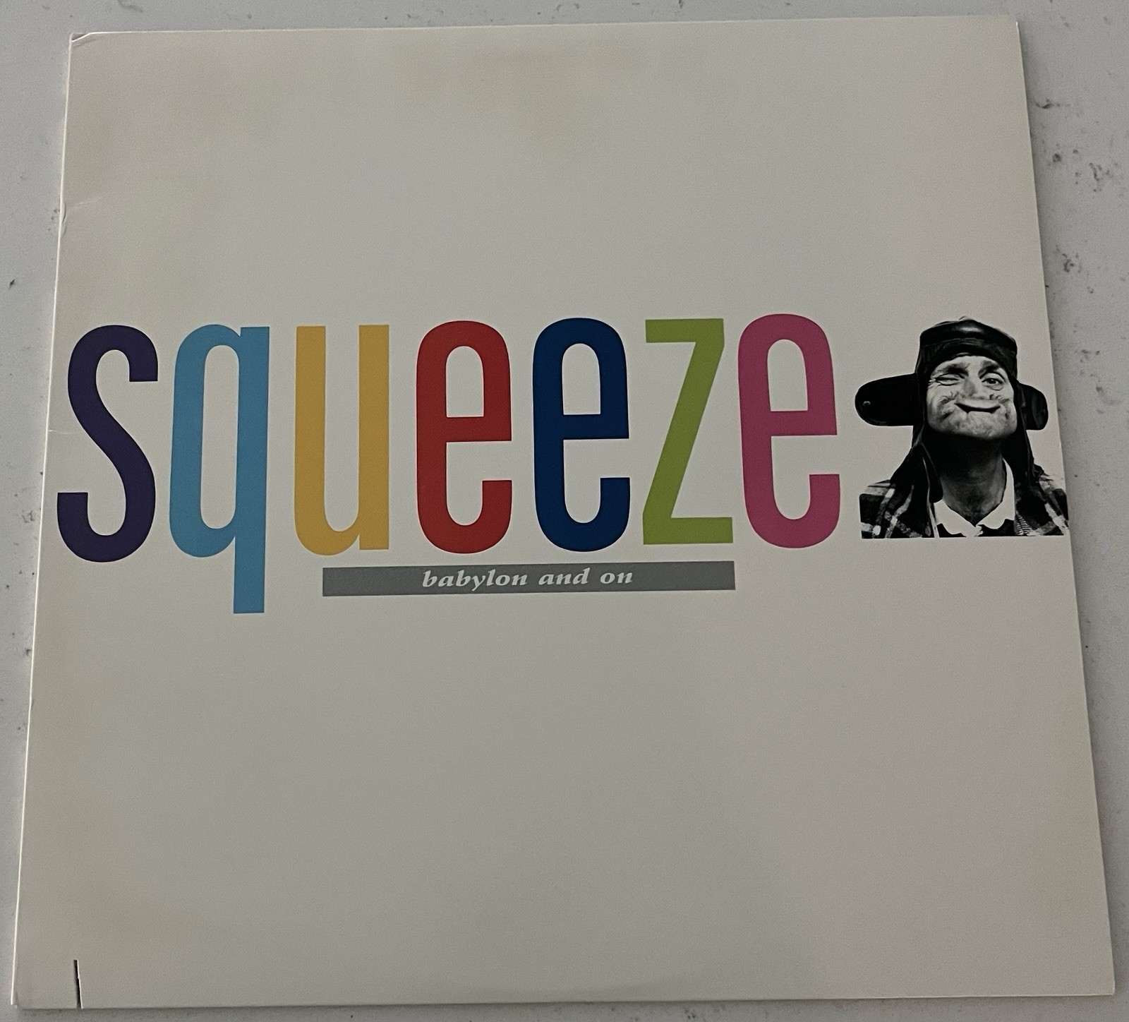 Squeeze~Babylon and On/LP-NM+ TranslucentBrown Vinyl/EX Cover/NM Labels/NMSleeve