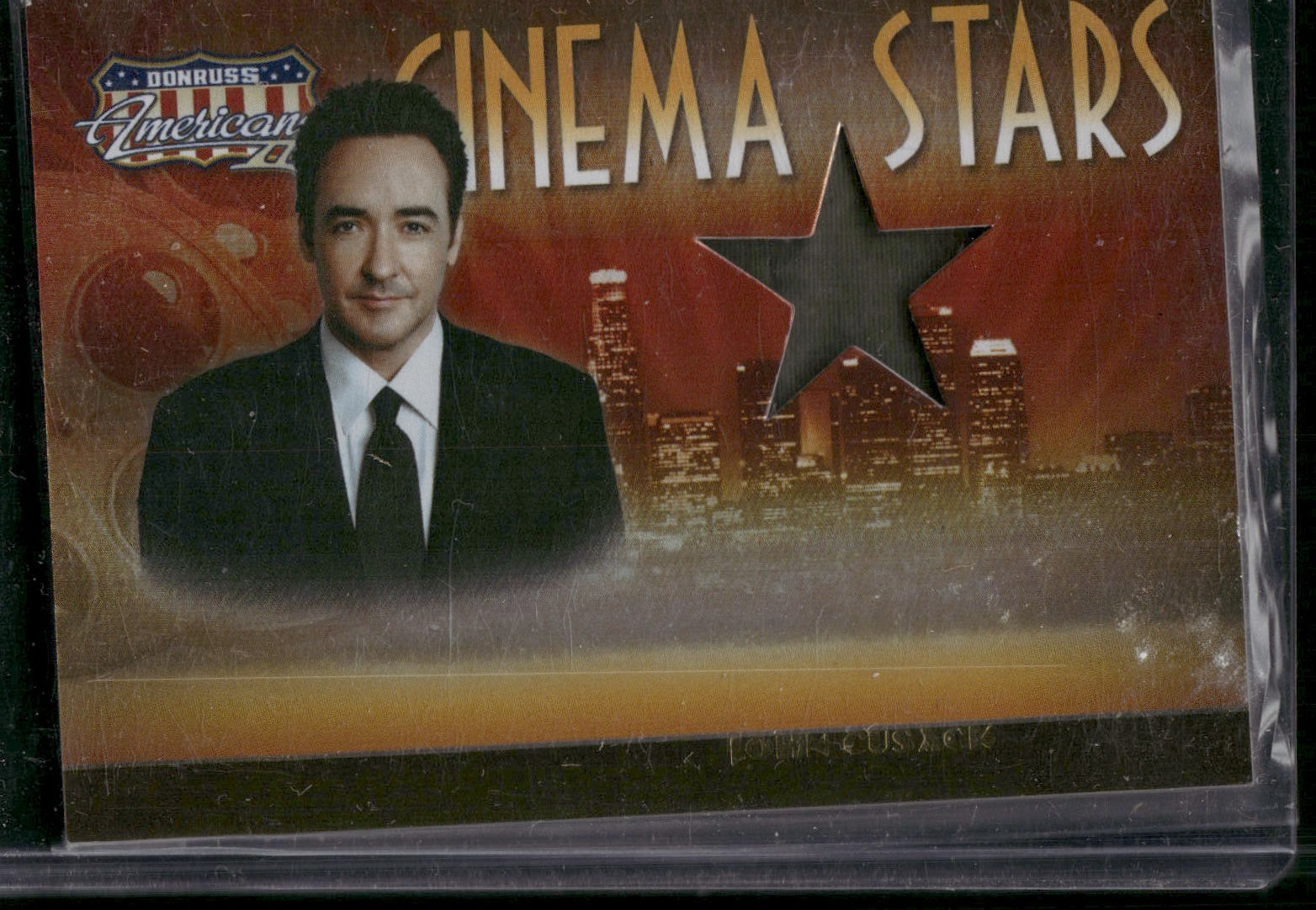 JOHN CUSACK 2008 Donruss Americana Cinema Stars Memorabilia Swatch #D /500