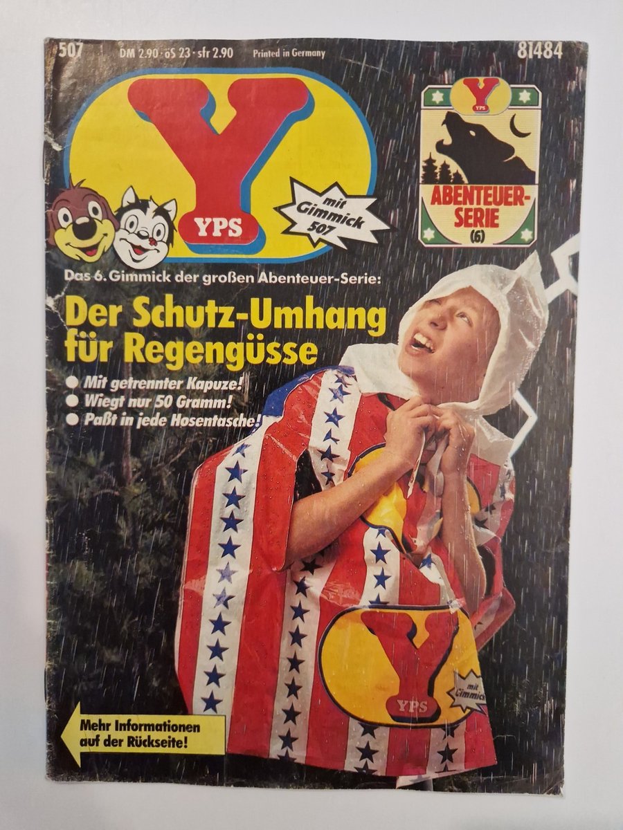 Quaderno YPS n.507 senza espediente, con Asterix, Robin Ausdewald, Pif ed Ercole