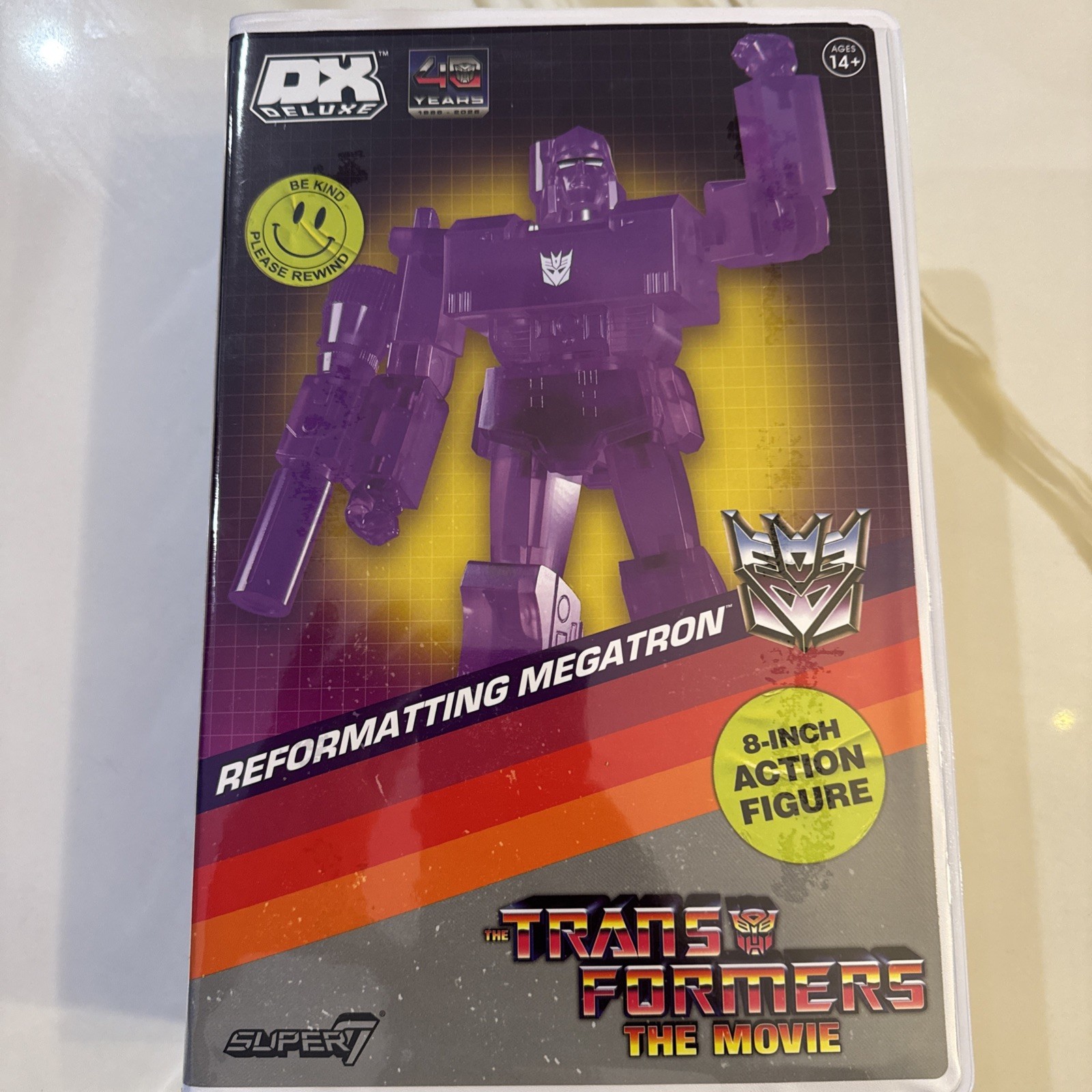 🔥2026 Modellino Super 7 Transformers Reformatting Megatron DX Deluxe 8'.🔥