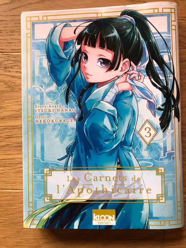Manga Les carnets de l Apothicaire tome 3