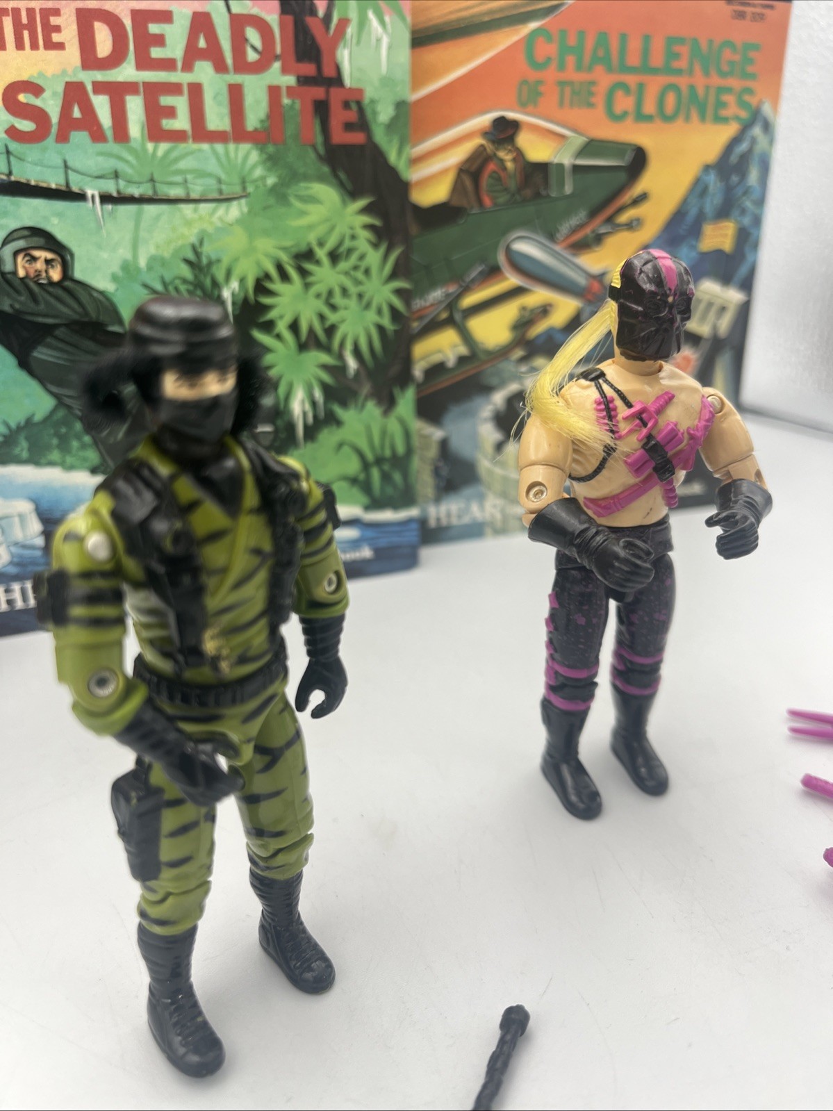 G.I. Lotto figurine Joe Gijoe #589 Ninja Force Nunchuck & Banshee