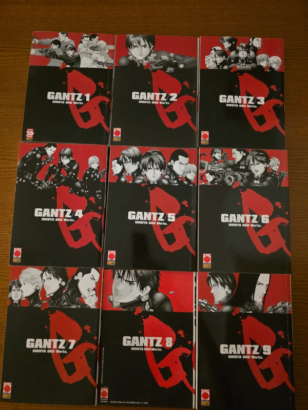 Gantz - volumi da 1 a 9