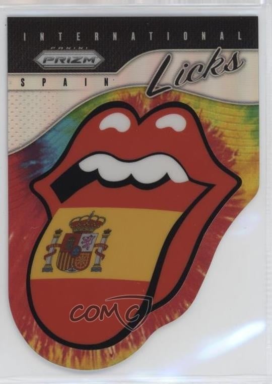 2025 Panini Prizm The Rolling Stones Tie-Dye 16/49 Spain #11 k0q