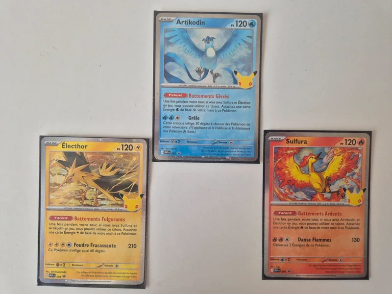 Cartes promos pokemon 30ans