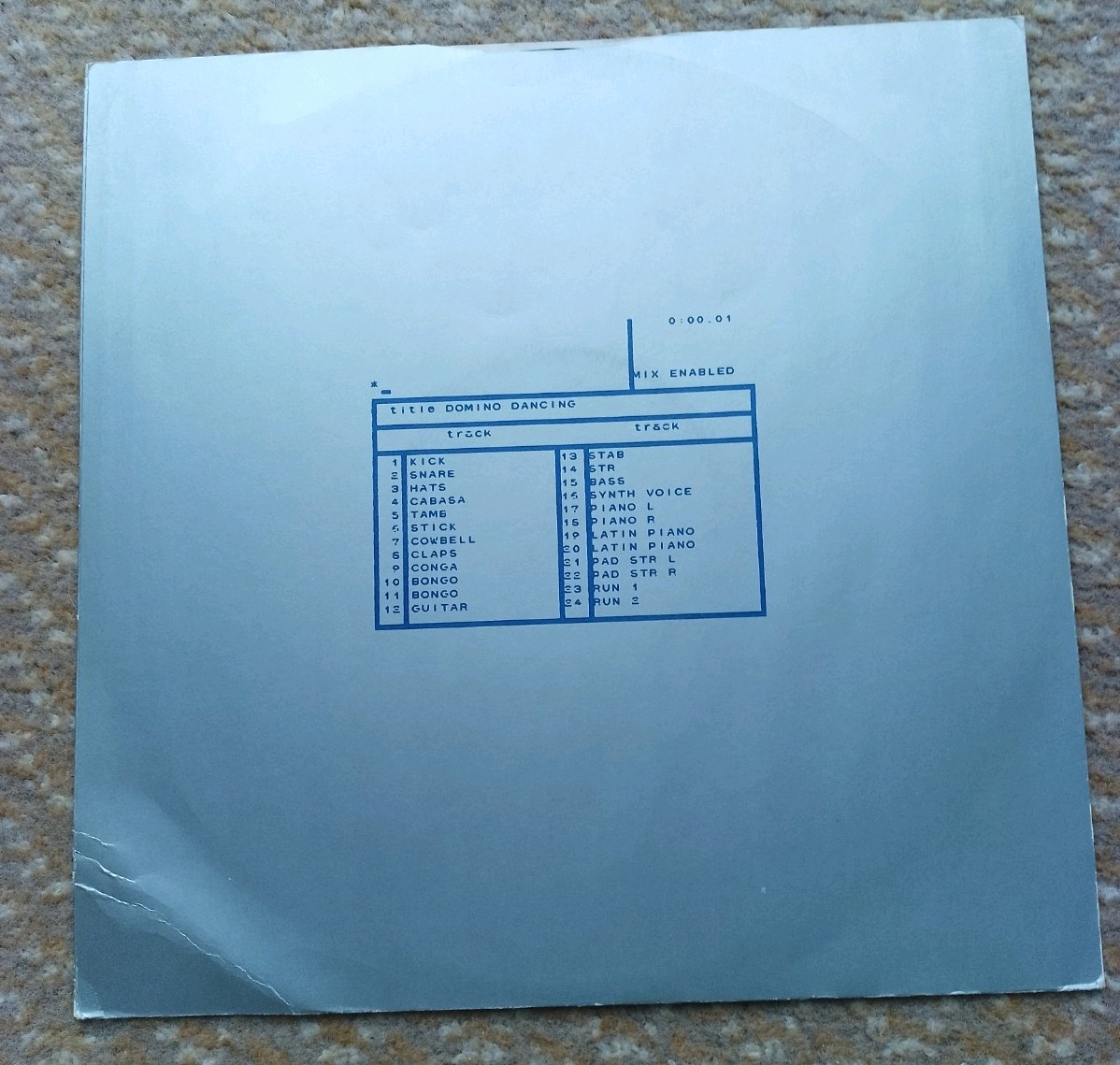 Pet Shop Boys  - Domino Dancing - 12" Vinyl - 1988 - Parlophone - 12RS 6190