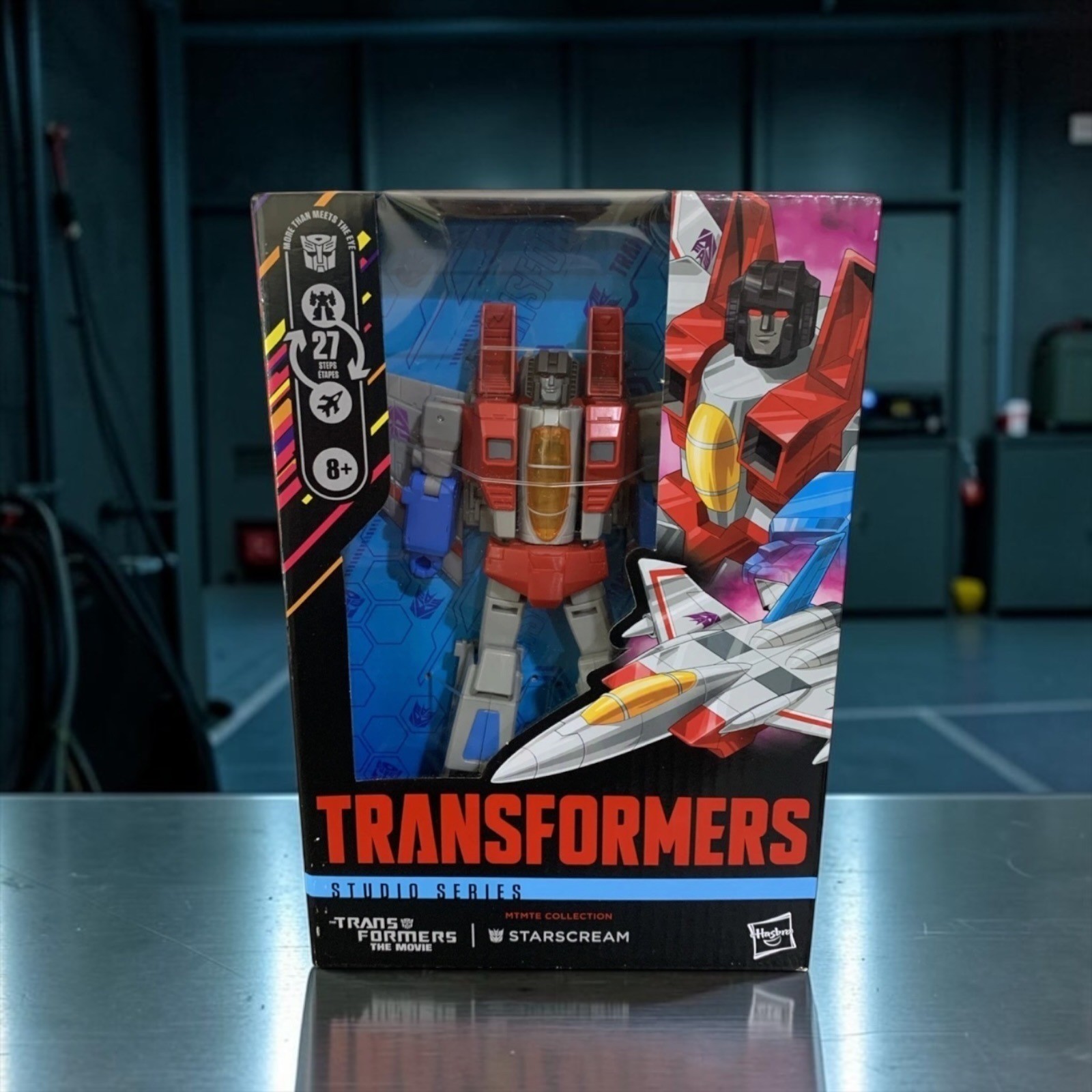 Transformers Studio Series Modellino Starscream The Movie Collezione MTMTE