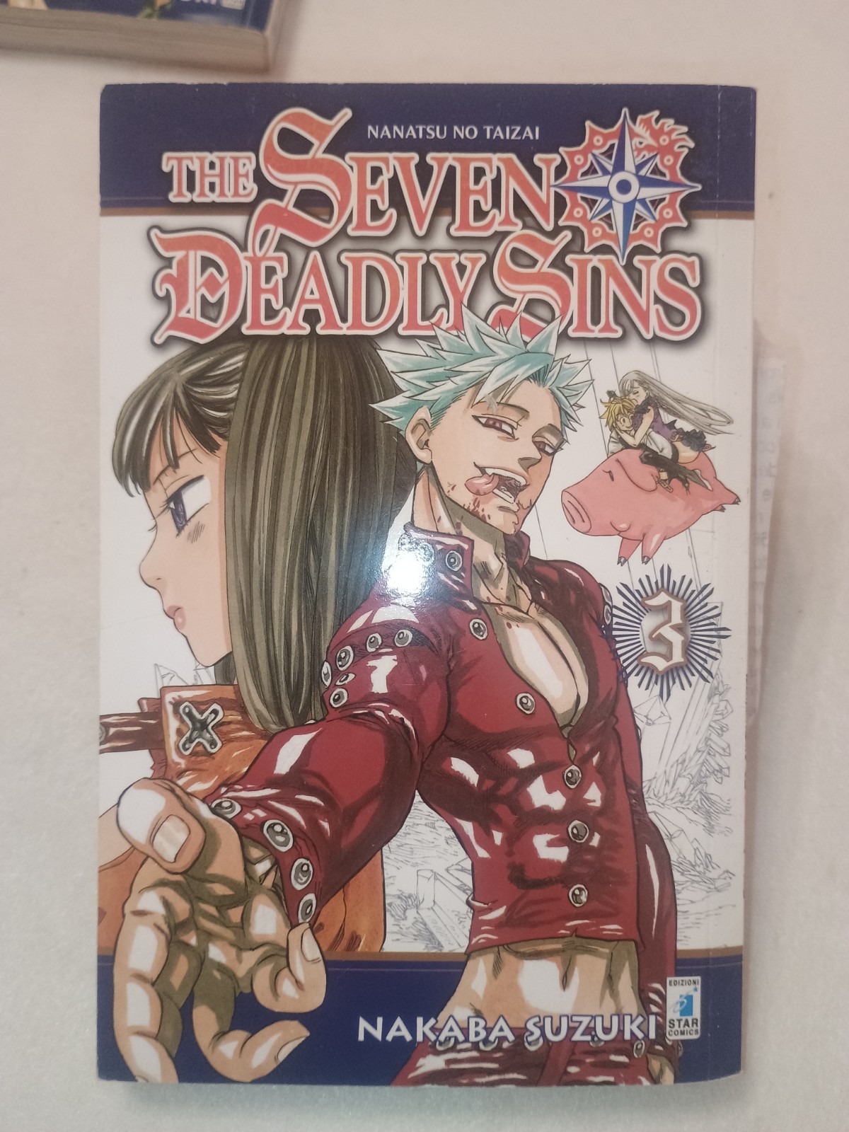 the seven deadly sins 3 primo stato come nuovo