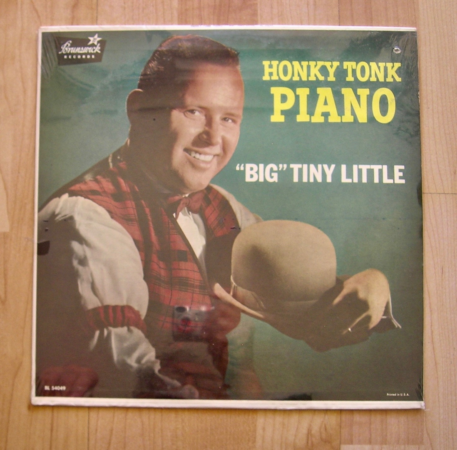 BIG TINY LITTLE honky tonk piano Brunswick BL 54049 orig 1959 jazz  SEALED