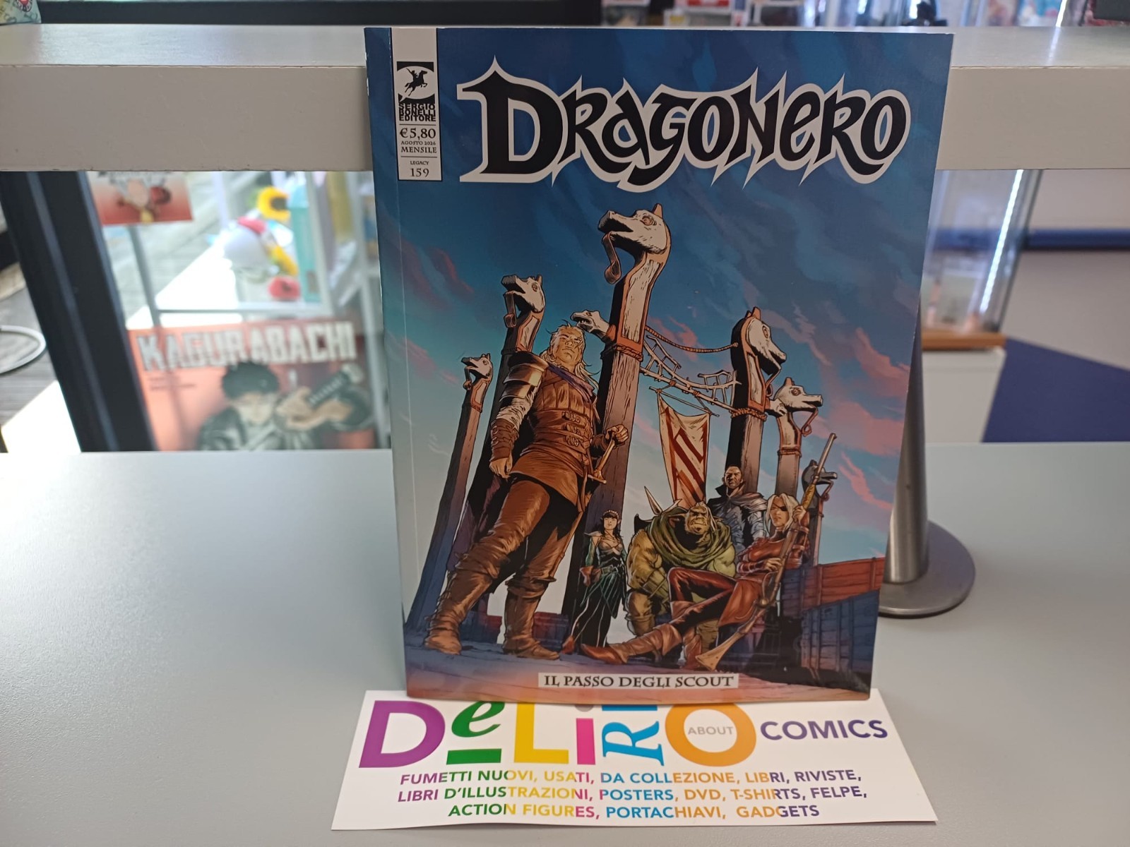 DRAGONERO N.159 - IL PASSO DEGLI SCOUT - IN ITALIANO Ed. BONELLI - SCONTO 5%