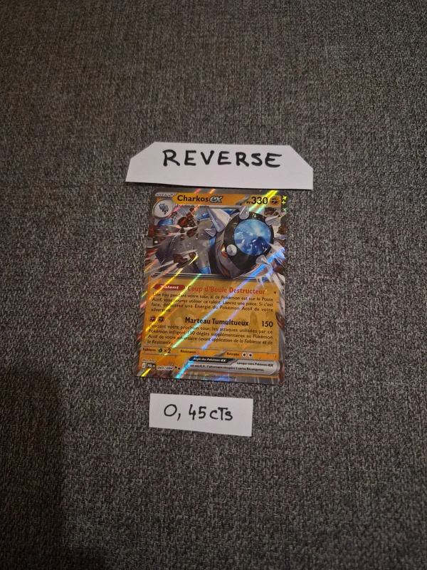 Pokémon Nuit Noire  Charkos-ex 045/084 Reverse Holo
