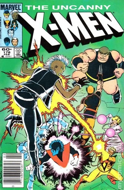 Uncanny X-Men #178N VF- 7.5 1984 Immagine Stock